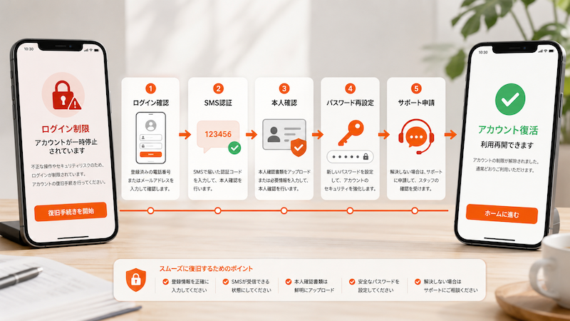 タオバオのアカウント凍結解除手順