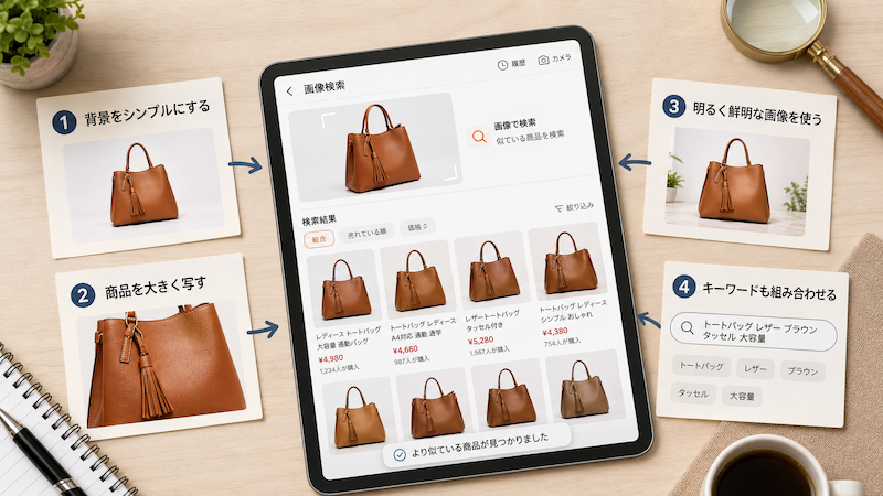タオバオ画像検索の精度を上げるコツ