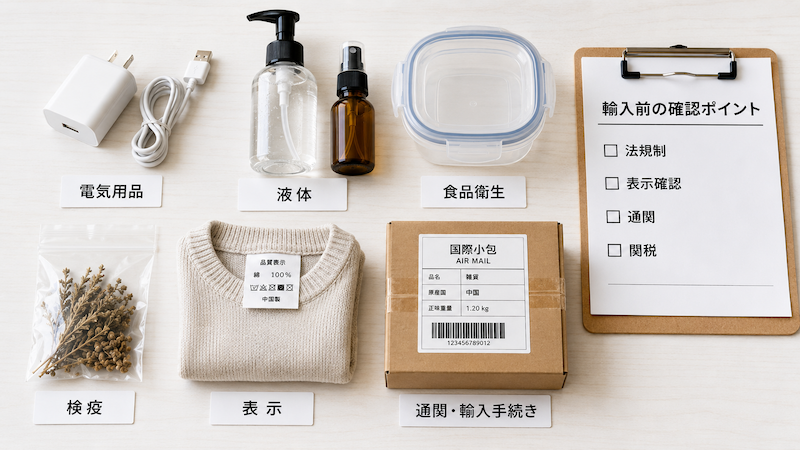 輸入禁止と輸入規制の違い