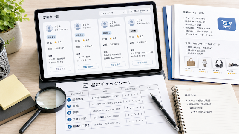 失敗しない外注さんの募集・選び方