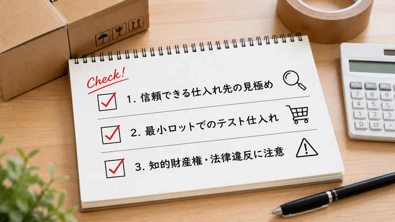 中国輸入の商品仕入れ3つの注意点