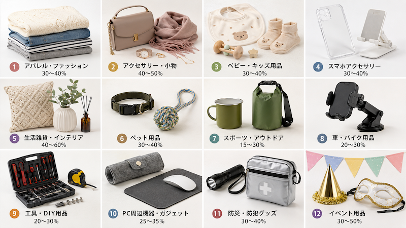 中国輸入で儲かる商品12選
