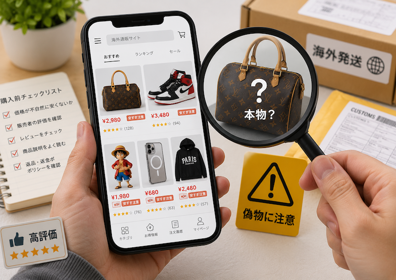 AliExpressの偽物・コピー品の注意点