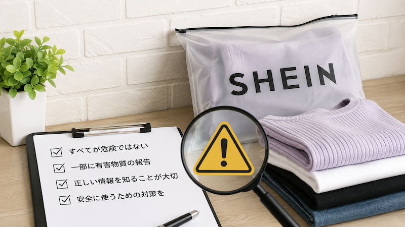 SHEIN商品の発がん性リスク