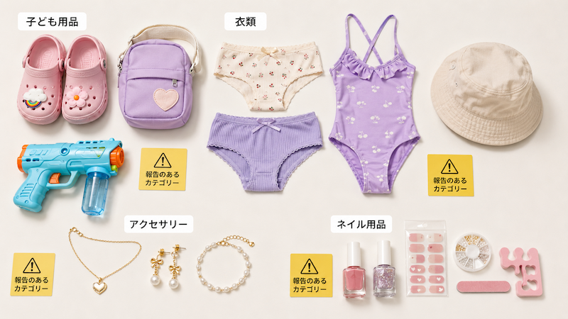 SHEINで有害物質が検出された商品