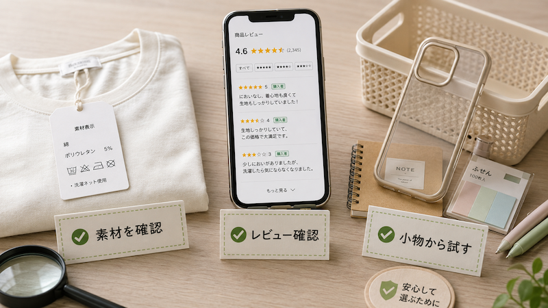 SHEINで安全な商品を選ぶポイント
