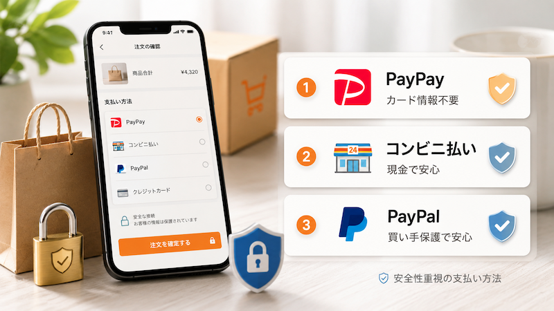 Temuのおすすめ支払い方法3選