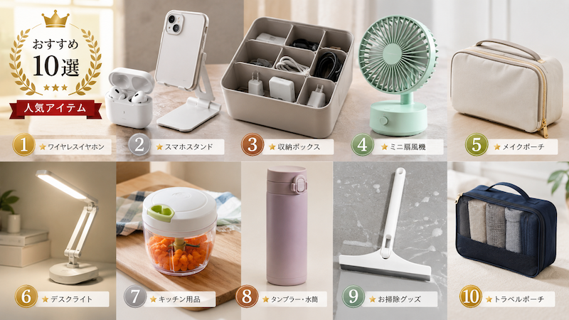 Temuで買ってよかったおすすめ商品15選
