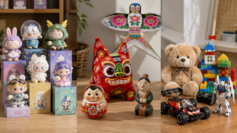 中国のおもちゃとは?押さえておきたい3つのジャンル