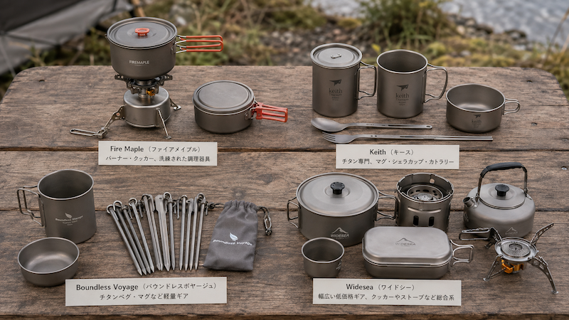 中国の調理器具・チタンブランド4選