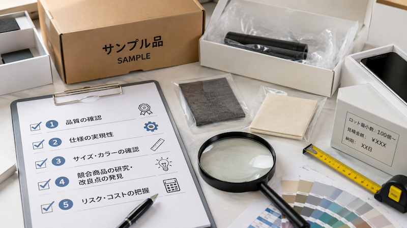 中国輸入OEMのサンプル確認ポイント