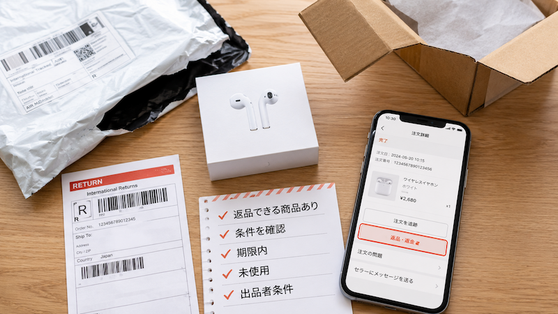 アリエクの返品条件と返金手続き