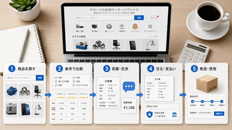 Made-in-China.comの買い方5ステップ