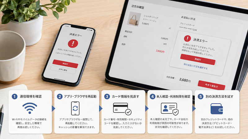 タオバオで決済できない時の対処法