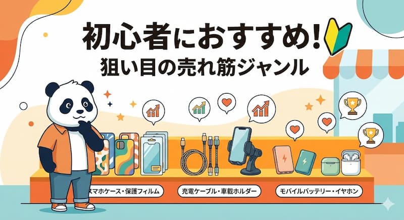 初心者でも始めやすい中国OEMスマホアクセサリーの人気ジャンル