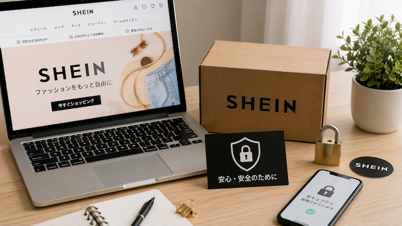 SHEINの登録安全性とセキュリティ対策