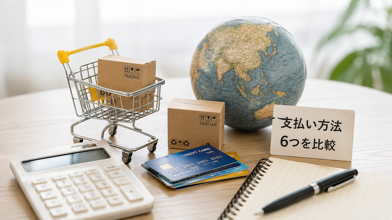 中国輸入の6つの支払い方法の手数料と安全性
