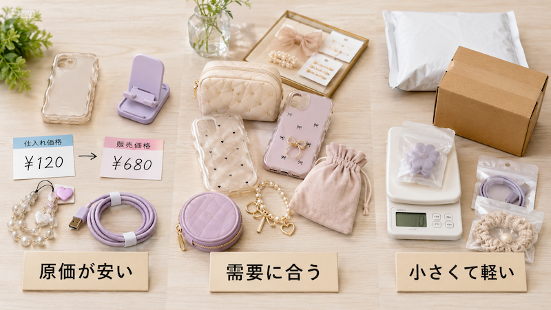 メルカリ中国輸入で売れる商品の共通点