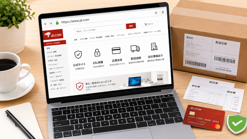 本家ジンドン（JD.com）の安全性