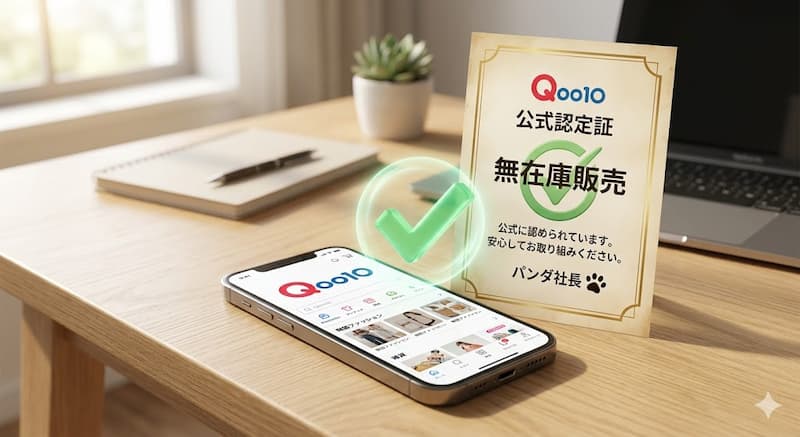 Qoo10の無在庫転売は規約違反ではない