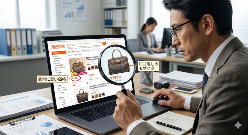 中国輸入で偽ブランド品を見分ける5つのチェックポイント