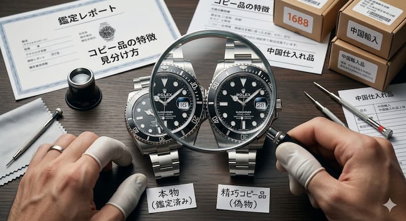 中国輸入で騙されやすいパロディやN級品などの偽物の種類