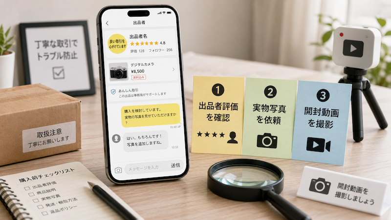 閑魚の返品トラブルを防ぐ購入方法