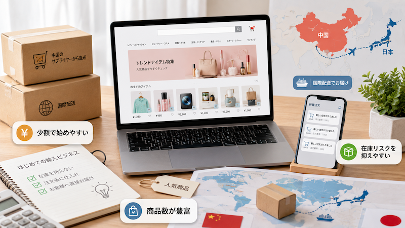 Qoo10中国輸入の無在庫販売