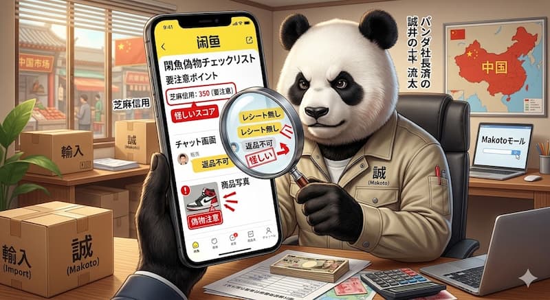 閑魚で偽物やコピー品を見分けるための購入前チェックリスト