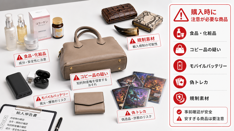 得物購入時の注意点