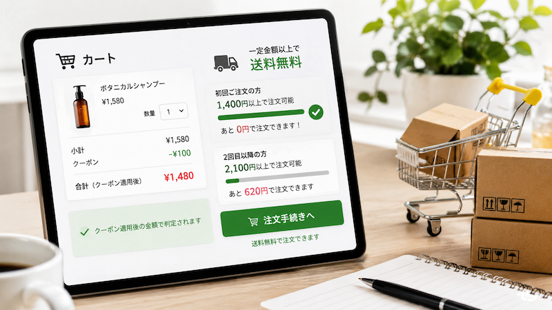 Temuの最低注文金額と送料無料条件