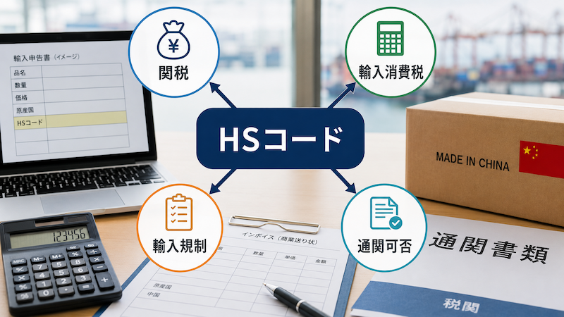 HSコードと関税・通関の関係