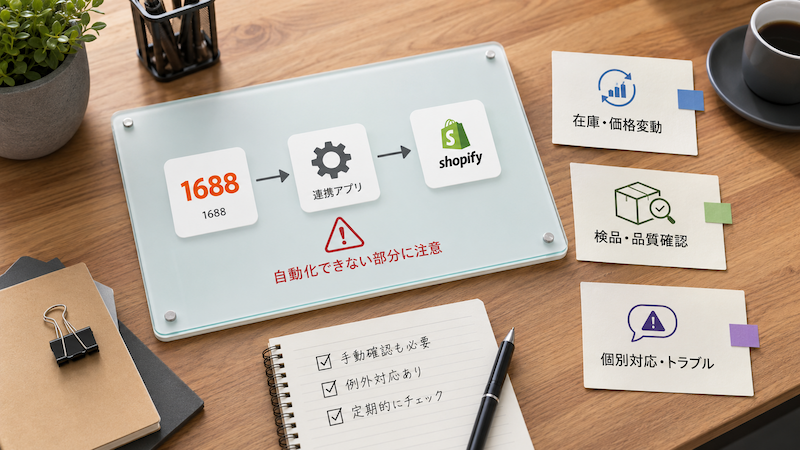 1688連携アプリで完全自動化できない理由