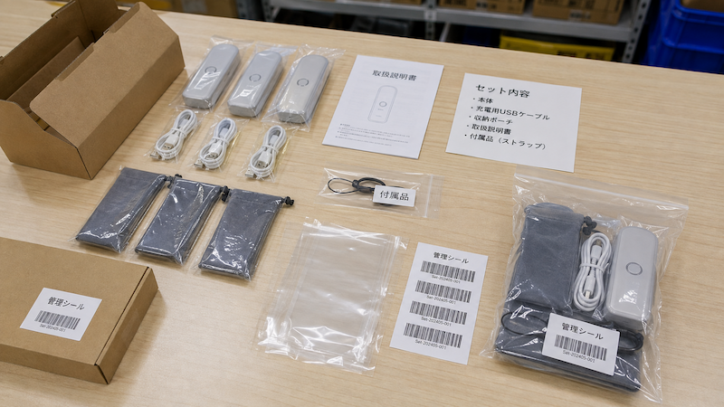 中国輸入商品のセット組・チラシ同梱