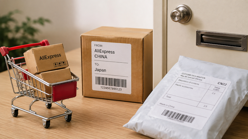 アリエクからお客様へ直送するリスク
