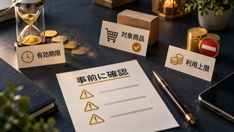 AliExpressコインの有効期限・対象商品・利用上限